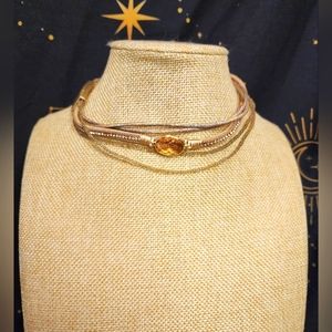 Treska Multi-Layer Choker Necklace